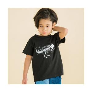 tシャツ Tシャツ キッズ WASK/恐竜箔プリントガラナレ天竺Tシャツ(100~160cm)｜zozo