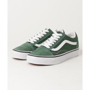 スニーカー メンズ VANS ヴァンズ OLD SKOOL オールドスクール VN0005UF6QU GREENER PAST｜zozo