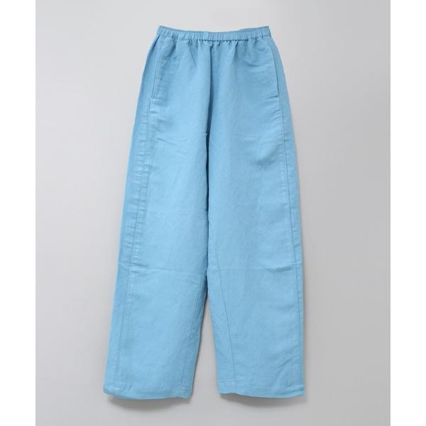 スラックス パンツ R4087 リネンレーヨンイージースラックス レディース