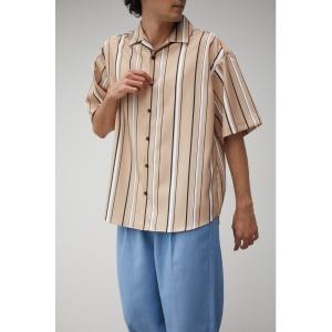 シャツ ブラウス メンズ MULTI STRIPE CREPE WEAVE SHIRT/マルチストライプクレープウィーブシャツ｜ZOZOTOWN Yahoo!店