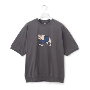 tシャツ Tシャツ メンズ 「UNISEX」ブルドッグプリントTシャツ｜zozo
