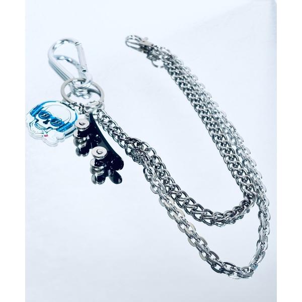 ウォレットチェーン 「1004ST」カラビナ 2連ウォレットチェーン(MA)