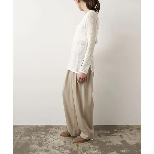 サンダル RELE リレ センターシームデザインラウンドシリンダーヒールミュールサンダル レディース