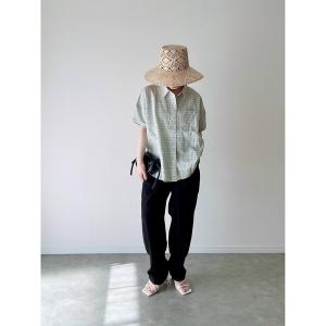 シャツ ブラウス レディース チェック柄シャツ　（MEKKE　低身長向け）｜zozo