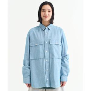 シャツ ブラウス TAKIBI CHAMBRAY FIELD SHIRT / タキビシャンブレー