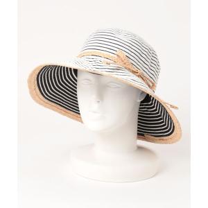 帽子 ハット ONE DAY Select / Border Raffia Hat BATT-0057