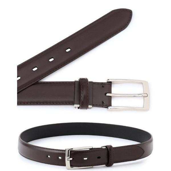 ベルト ピンバックルベルト 3.0幅(ウエスト87cmまで対応) メンズ