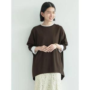 tシャツ Tシャツ ポンチコクーンプルオーバー レディース