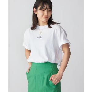tシャツ Tシャツ *SHIPS: STYLISH STANDARD ミニ ロゴ 刺繍 Tシャツ