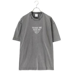 メンズ tシャツ Tシャツ VETEMENTS / ヴェトモン：TEASE ME FADED T-SHIRT：UE63TR280B「RIP」｜zozo