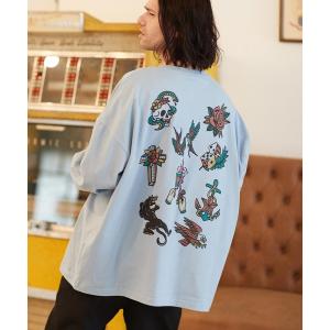 tシャツ mlt4260- アメトラ風タトゥーデ...の商品画像