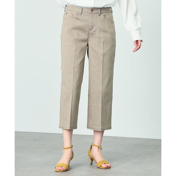 ワイドパンツ ジーンズ デニム デニムパンツ C17 LACHICガウチョパンツ レディース
