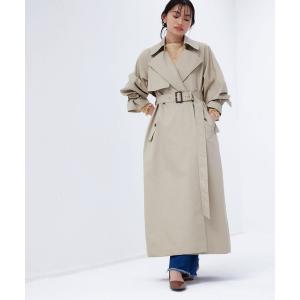 トレンチコート コート ドレストレンチコート レディース