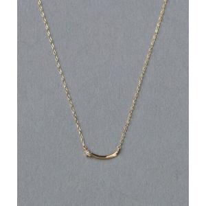 ete ネックレス K10YG レイヤー クレセントムーン レディース ete ネックレス K10YG レイヤー クレセントムーン レディース