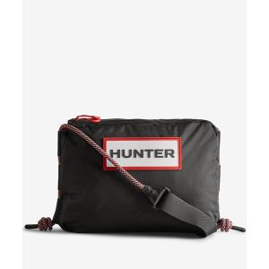 ショルダーバッグ バッグ メンズ HUNTER/ハンター ショルダーバック トラベル リップストップ リサイクル ナイロン サコッシュ 耐水 6.82