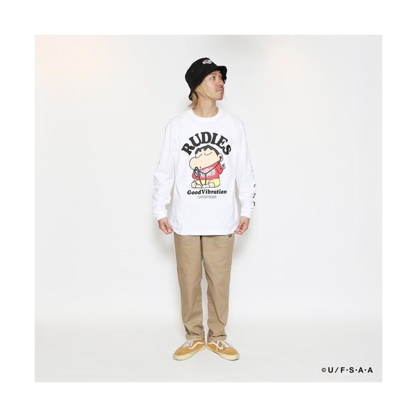 tシャツ RUDIE'SxCRAYON SHINCHAN GOOD MUSIC LS TEE /ルー...