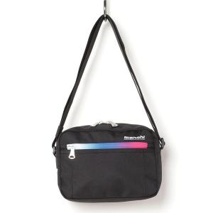 ショルダーバッグ ビアンキ「Bianchi」横長ミニショルダーバッグ メンズ レディース