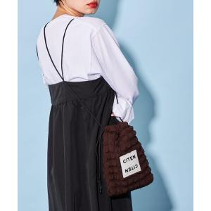ショルダーバッグ バッグ 「CITEN」ポップコーン キンチャクショルダー レディース