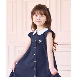 ワンピース 「WEB限定」「カラバリ豊富」白襟クラシックワンピース キッズ 子供服 女の子