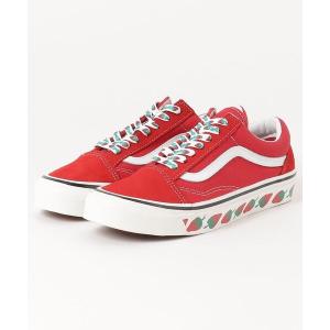 スニーカー メンズ VANS ヴァンズ OLD SKOOL 36 DX オールドスクール VN0A4BVQRED STRAWBERRY RED｜zozo