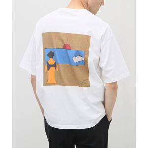 tシャツ Tシャツ 【m's braque / エムズ ブラック】ハーフスリーブtee SEA｜zozo