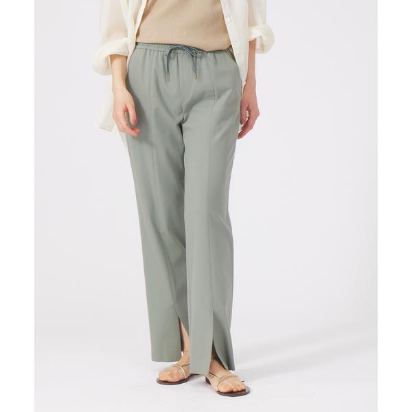 パンツ 2WAYストレッチドロストベンツパンツ レディース