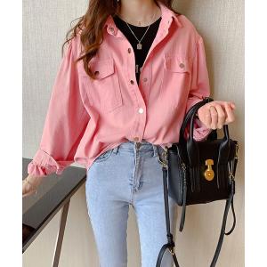 ブラウス シャツ オーバーサイズシャツ レディース