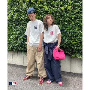 tシャツ Tシャツ MLB × FREAK'S STORE/エムエルビー/メジャーリーグベースボール 別注MLB NYサガラワッペンTシャツ｜zozo