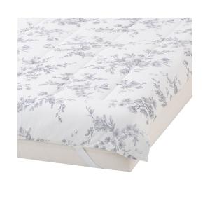 ベッド 寝具 ふわろ 冷感ベッドパッド クラシックフラワー