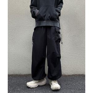カーゴパンツ サイドポケットユニセックスカーゴパンツ レディース