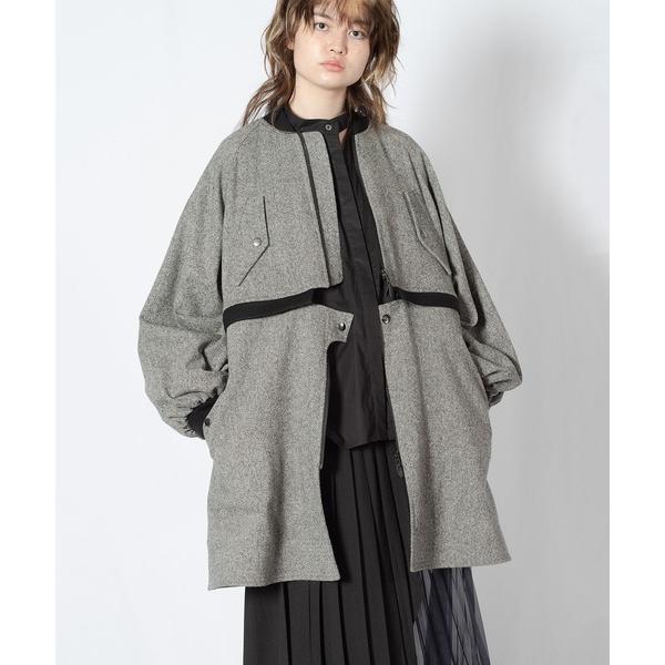 コート アウター Wizzard ウィザード / TWEED DETACHABLE BOMBER J...