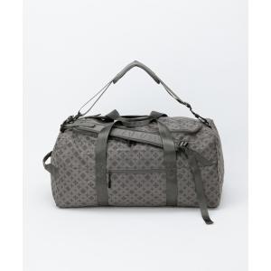 ボストンバッグ 「約47L・2/3泊旅行に」ナイロンプリント3wayボストンバッグ レディース