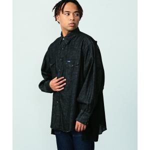 Wrangler（ラングラー） シャツ 127MW ウエスタンデニムシャツ メンズ