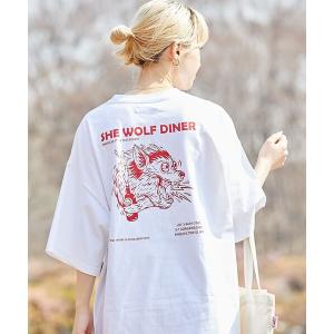 tシャツ Tシャツ SHE WOLF DINER×FREAK'S STORE/シーウルフダイナー