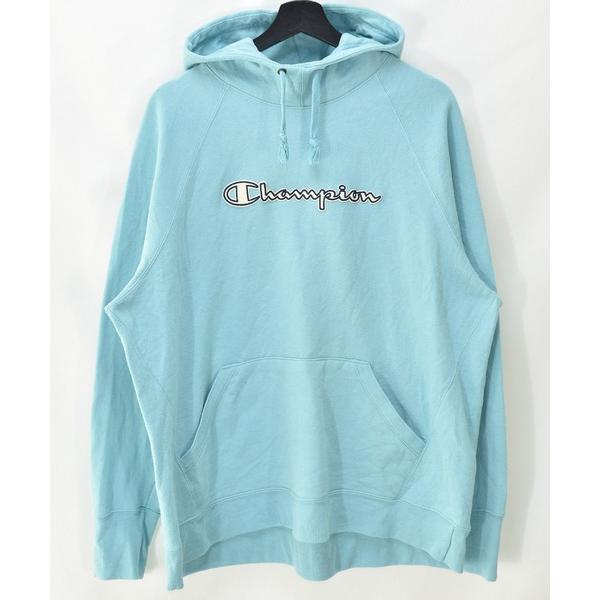 パーカー 「ヴィンテージ古着」Champion / チャンピオン フロント刺繍 ハイネック スウェッ...