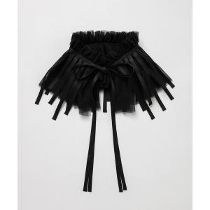 付け襟 チュール付け襟