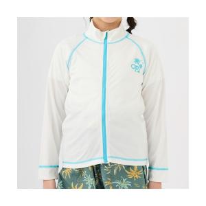 ラッシュガード キッズ Ocean Pacific/オーシャンパシフィック 水着 水陸両用 ブランド ロゴ ワンポイント フルジップ モックネック 半｜ZOZOTOWN Yahoo!店