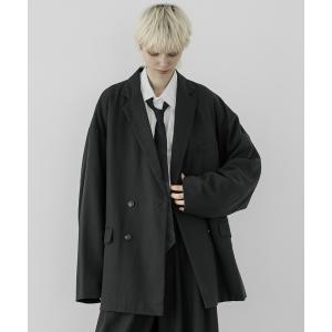 メンズ ジャケット テーラードジャケット loose UNKNOWN double over drape tailored jacket / ルーズア｜zozo