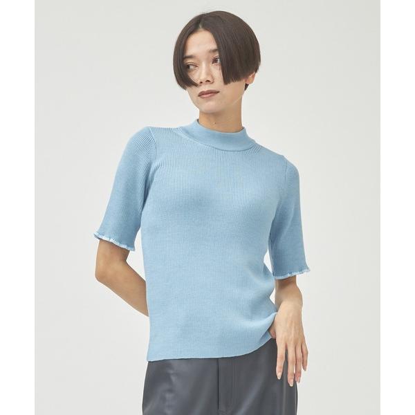 tシャツ 「WRAPINKNOT(ラッピンノット)」「STUDIOUS別注」グラデーションメローリブ...