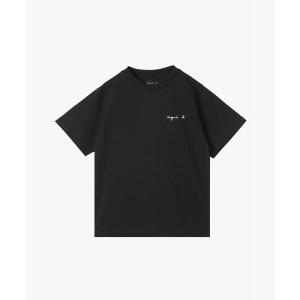 agnes b.（アニエスベー） tシャツ b.”ロゴ ハート プリント コットン