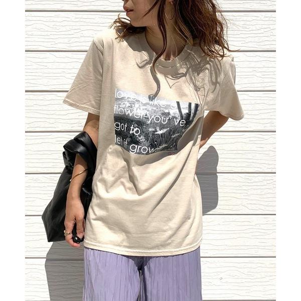 レディース tシャツ Tシャツ Photo T