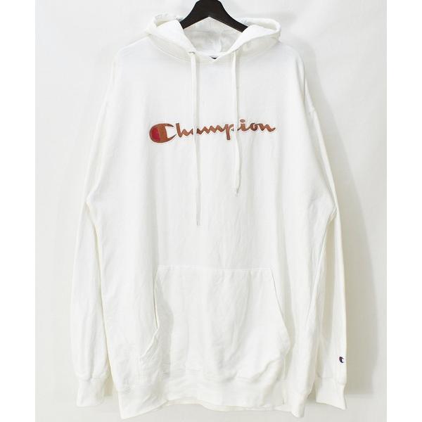 パーカー 「ヴィンテージ古着」Y2K Champion / チャンピオン ロゴ刺繍 スウェットパーカ...