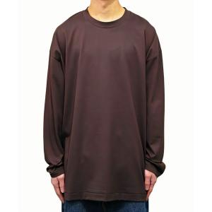 ATON（エイトン） tシャツ 「ATON」OVERSIZED LONG-SLEEVE T-SHIRT