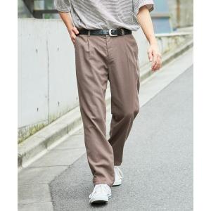 パンツ リネンブレンドアンクルイージーパンツ