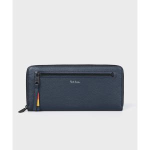 財布 レザーブライトストライプトリム 長財布 / 873929 P694