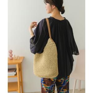 バッグ カゴバッグ ワンハンドルペーパートート