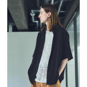 シャツ ブラウス トロミシャツSS(HARE)