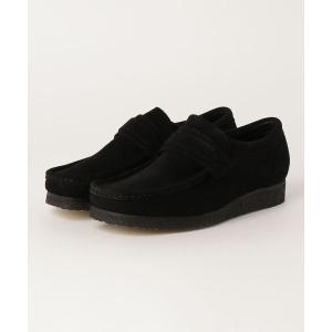 ブーツ メンズ CLARKS クラークス WallabeeLoafer ワラビーローファー 26172503 Black Sde｜ZOZOTOWN Yahoo!店