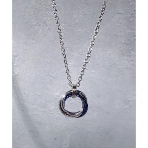 ネックレス SBG 3連リングネックレス メンズ