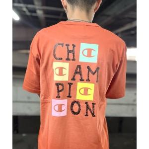 メンズ tシャツ Tシャツ 「Champion」バックボックスＴシャツ｜zozo